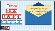 Open Envelope Animation Effect in PowerPoint
