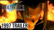 Final Fantasy VII - 1997 Teaser Trailer | PS1