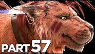 RED XIII FIRST APPEARANCE in FINAL FANTASY 7 REMAKE Walkthrough Gameplay Part 57 (FF7 REMAKE)