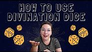 How To Use Astrological Divination Dice