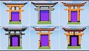 Torii Gate Nether Portals | Minecraft Tutorial