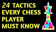 ALL Chess Tactics Explained |Chess Strategy, Moves, Ideas & Basics for Beginners| How to Play Chess
