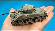 Airfix 1/72 Sherman Firefly Vc, Step By Step Build, Model Tank Full Build