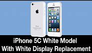 iPhone 5C White (Black to White) Display Replacement - Under 3 Min (Sped up with Music)