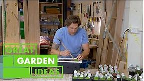 How to Make Wall Planter Boxes | GARDEN | Great Home Ideas