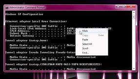 Find your IP Address using Command Prompt CMD