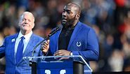 Robert Mathis Enters the Colts Ring of Honor