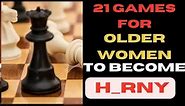 21 Fun games to play with an older woman | hobbies for seniors