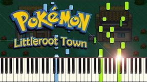LITTLEROOT TOWN from Pokémon Ruby/Sapphire/Emerald - Piano Tutorial