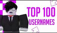 TOP 100+ AWESOME ROBLOX Usernames For Roblox!