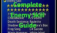 Complete Enemy Skill Guide FF7