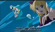 Fairy Tail S1 EP1: Lucy summons Aquarius with ENG SUB