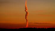 Strange red spiral cloud in England stumps experts