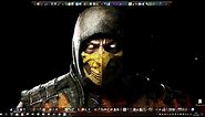 [4K] Wallpaper Engine - Mortal Kombat X : Scorpion