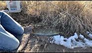 Setting Up A Snare On A Fence line For Coyotes
