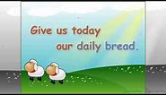 Learn Our Father Prayer / The Lord's Prayer for Children & Kids - HD Read Along Nursery Rhymes