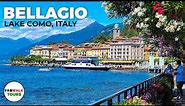 Bellagio, Italy - Lake Como - Walking Tour 4K|UHD - with Captions!
