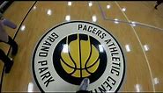 at the Indiana Pacers practice facility