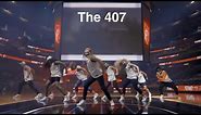 The 407 (Orlando Magic Dancers) - NBA Dancers - 4/26/2021 dance performance - Magic vs Lakers