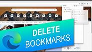 How to Delete Bookmarks in Edge