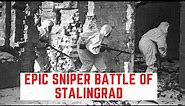 The EPIC Sniper Battle Of Stalingrad - Vasily Zaitsev vs Erwin Konig