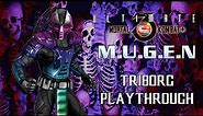 CYBER CHAMELEON: Ultimate Mortal Kombat 3 Plus MUGEN - Triborg Playthrough