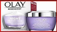 Night Cream by Olay Regenerist Night Recovery Anti-Aging Face Moisturizer 1.7 oz
