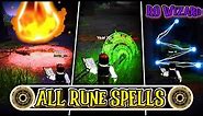 ALL Rune Spells in RO Wizard!