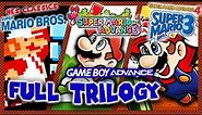 Super Mario Bros. On GBA | Full Trilogy Playthrough