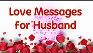 Love messages for husband || Quotes || Love quotes for husband || husband wife romantic status