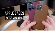 Apple Silicone & Leather Cases AFTER 4 MONTHS! Are they worth it?