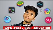Best And Safe Emulator For PC And Laptop | Play All Android Games In Your Computer !