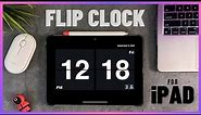 Flip Clock Screensaver for iPad 2024 | clock for iPad | Zen flipclock