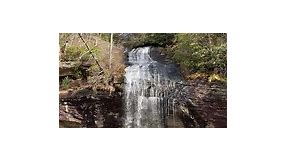 Bridal Veil Falls between Franklin &... - Waterfall Wanderer