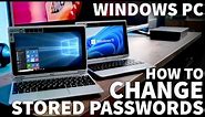 How to View Saved Passwords on Windows 10 - Find and Change Stored Passwords for Websites on Windows