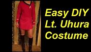 How to Make a Lt. Uhura Costume Easy