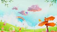 Kid's background Cartoon background for Kids - Live Wallpaper - Animated background Wallpaper Video