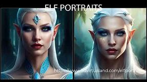 Unreal Engine 5.2 Elf Portraits