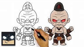 How To Draw Goro | Mortal Kombat