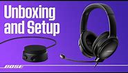 Bose QuietComfort™ 35 II Gaming Headset – Unboxing + Setup