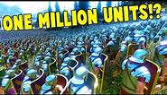 UEBS - 1 MILLION UNITS?! HUGE BATTLE SIMULATIONS! - Ultimate Epic Battle Simulator Gameplay
