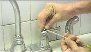 Kitchen Plumbing : Double Handle Kitchen Faucet Repair