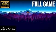 Firewatch 4K PS5 FULL GAME Playthrough NO Commentary