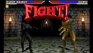 Mortal Kombat Gold (Dreamcast) Arcade as Noob Saibot
