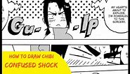 How to Draw Manga Chibi: Confused Shock!