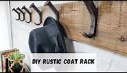 How to Build a Reclaimed Wood Coat Rack