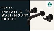 How to Install a Wall-Mount Faucet | KS8120CML | Kingston Brass