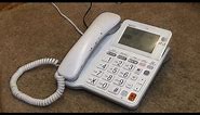 AT&T CL4940 Corded Telephone with Digital Answering System | Initial Checkout