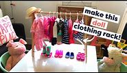 DIY Doll Clothing Rack
