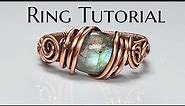 Woven Ring: Wire Wrapping Tutorial: DIY Jewelry